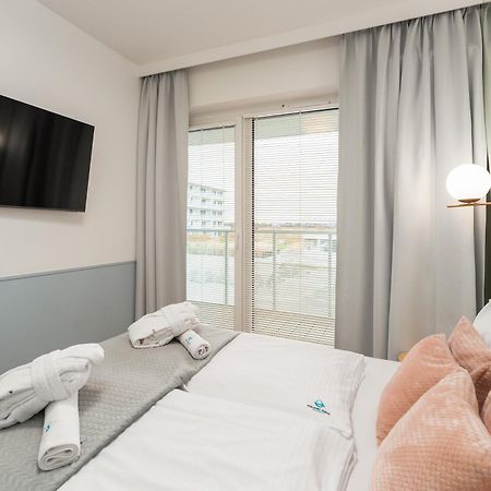 Polanki Aqua Apartamenty Nielimitowany Dostep Do Basenow Parking Free Kołobrzeg Exteriör bild