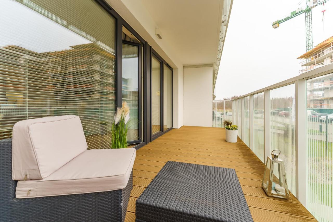 Polanki Aqua Apartamenty Nielimitowany Dostep Do Basenow Parking Free Kołobrzeg Exteriör bild