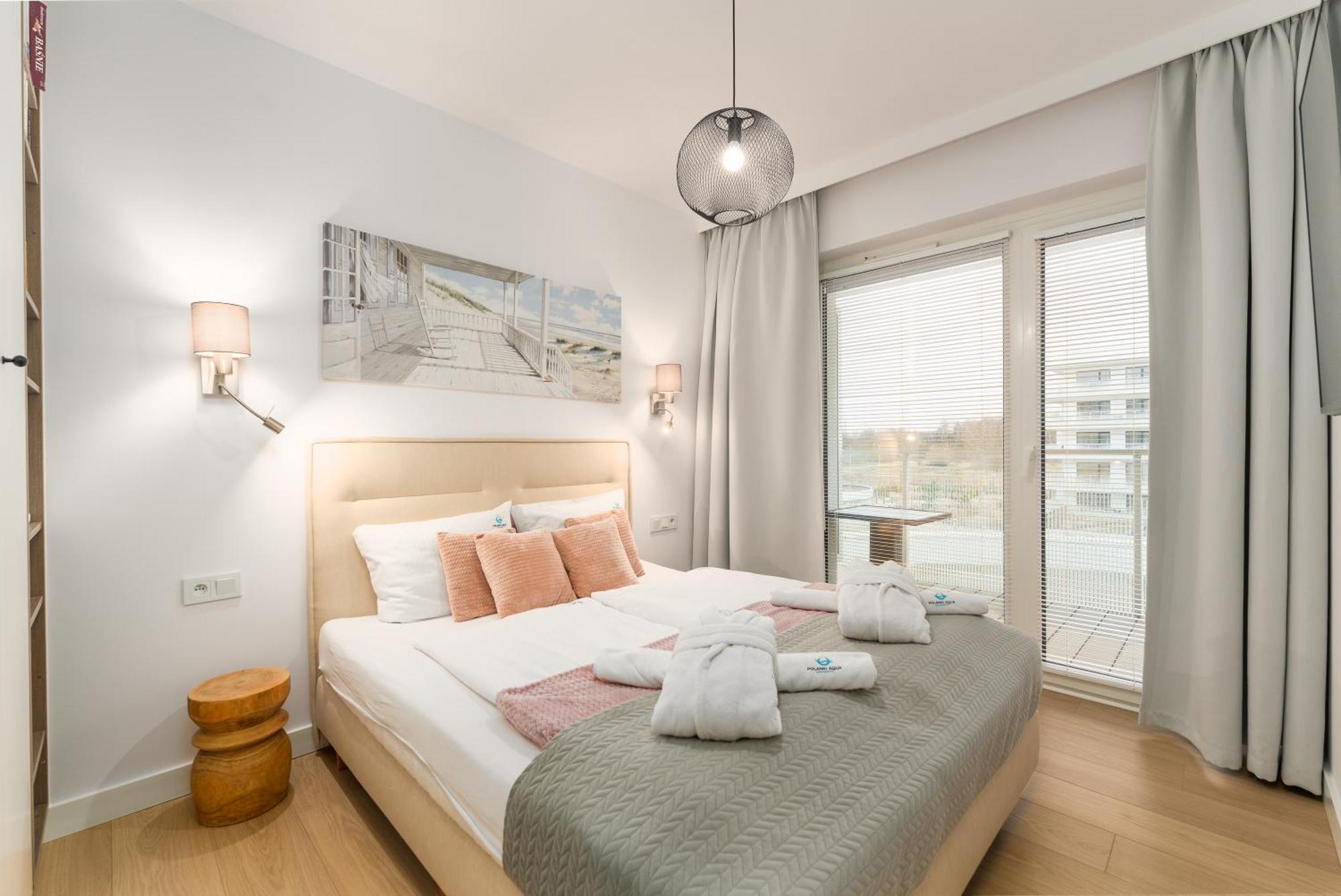 Polanki Aqua Apartamenty Nielimitowany Dostep Do Basenow Parking Free Kołobrzeg Exteriör bild
